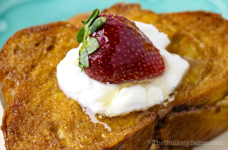 Toast au beurre de miel