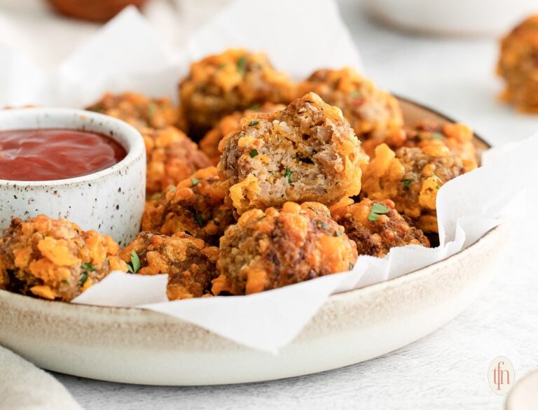 Recette facile de boulettes de saucisses avec Bisquick