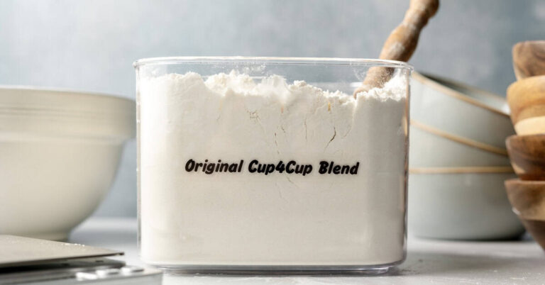 Mélange de farine sans gluten Cup4Cup (recette copiée)