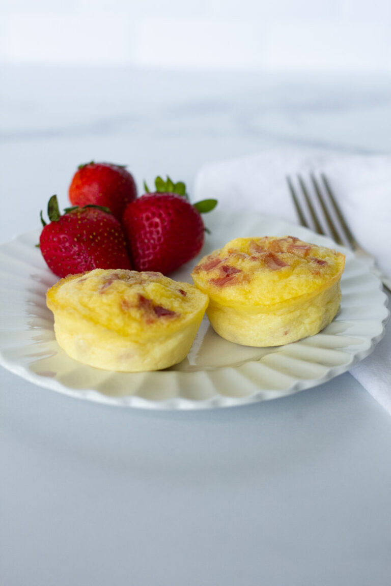 Bouchées aux œufs de gruyère et bacon