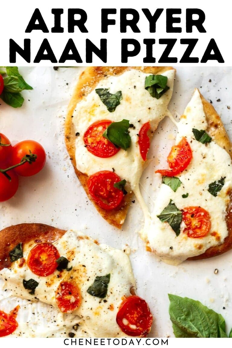 Pizza Naan à la friteuse à air – Chenée Today
