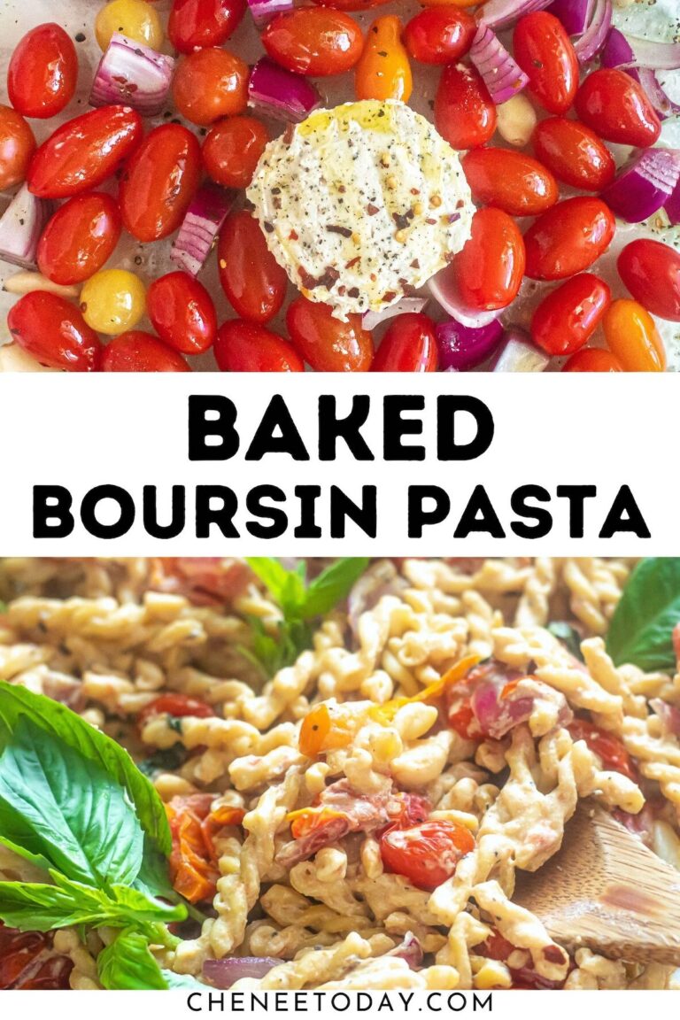Boursin Pasta – Recette virale Tiktok avec option végétalienne !