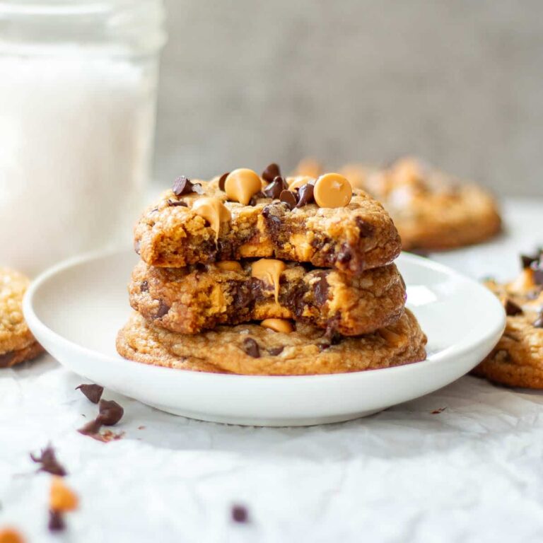Biscuits aux pépites de chocolat et au caramel écossais – Recette moelleuse