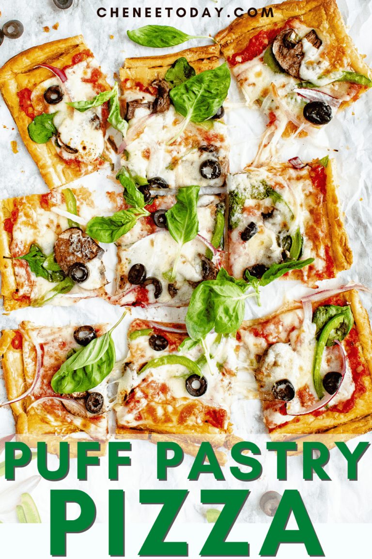 Pizza à la pâte feuilletée – Dîner facile en 30 minutes !