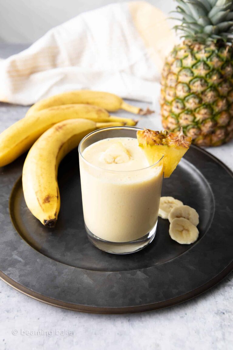 Recette facile de smoothie à l’ananas et à la banane