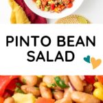 Salade de haricots pinto – végétalienne à bord