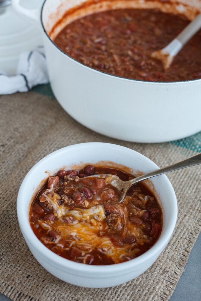 chili rapide et facile de 15 minutes