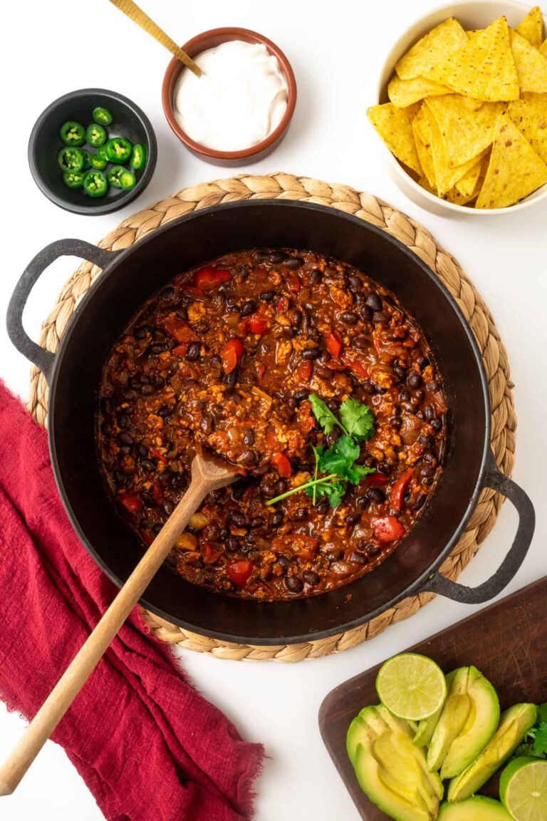 Tofu Chili – Végétalien à bord