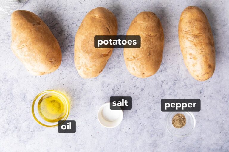 Pommes de terre au four à la friteuse à air {Si facile !}