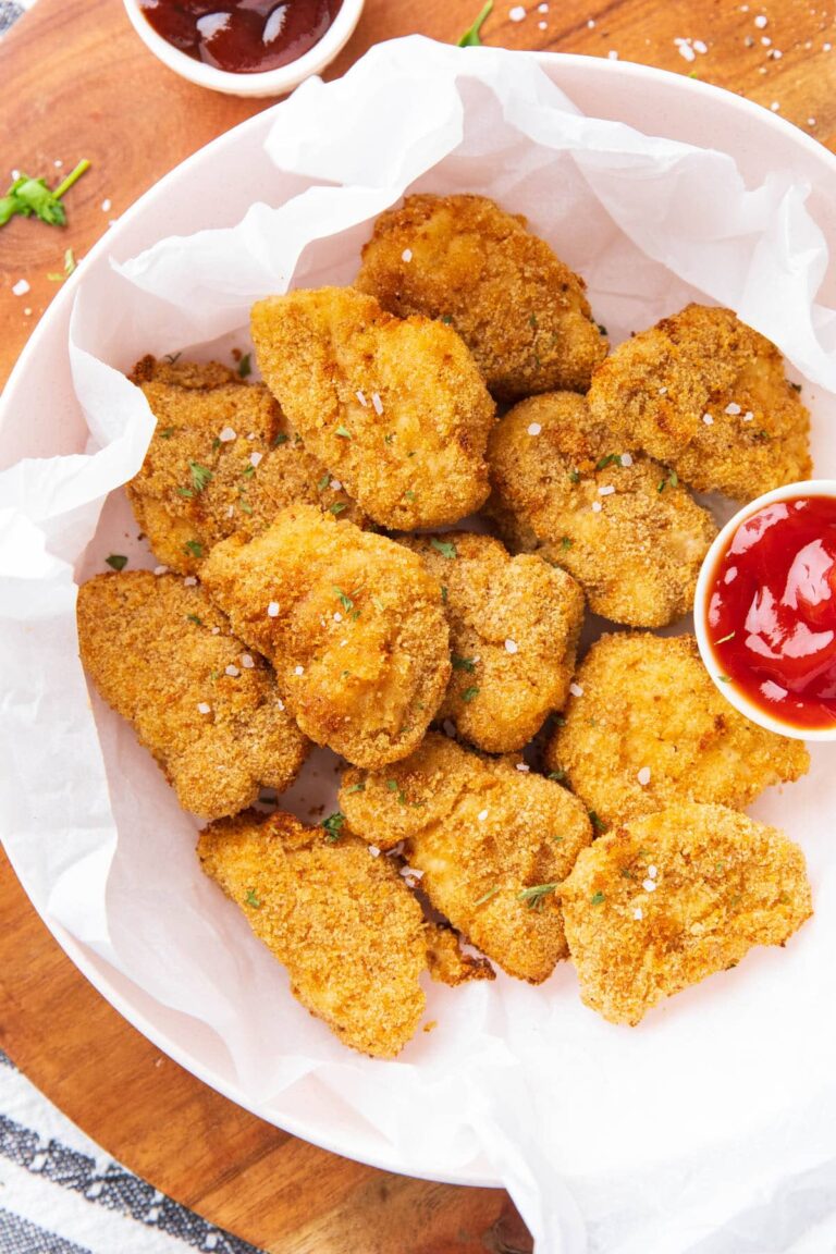 Nuggets de poulet à la friteuse à air – Beaming Baker