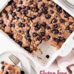 Casserole de pain perdu sans gluten