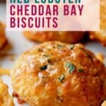 Biscuits Cheddar Bay sans gluten (Copycat de homard rouge)