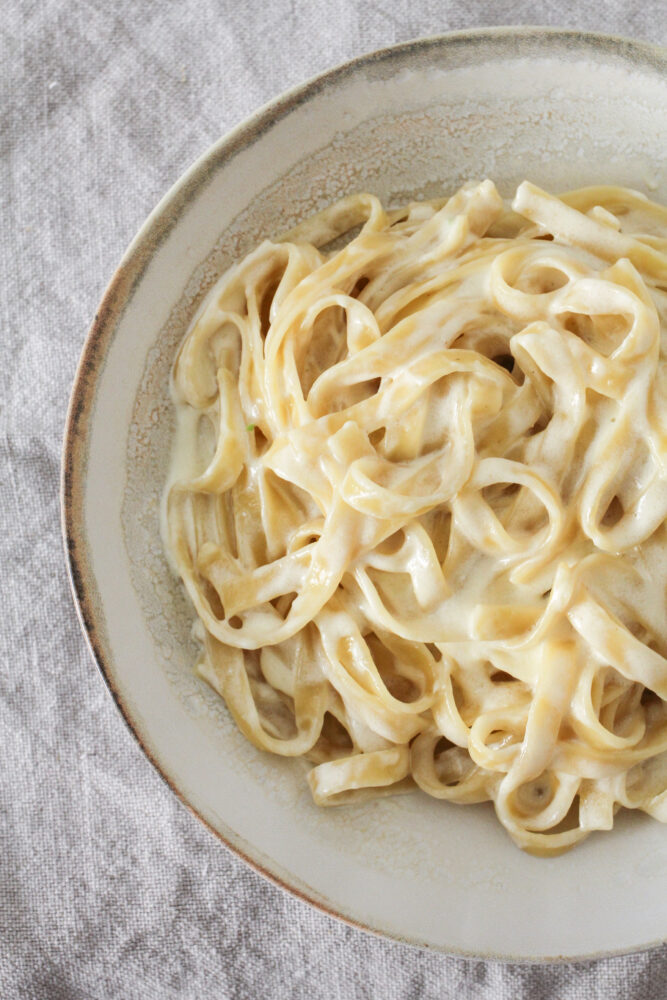 Meilleurs fettuccines crémeux faciles Alfredo