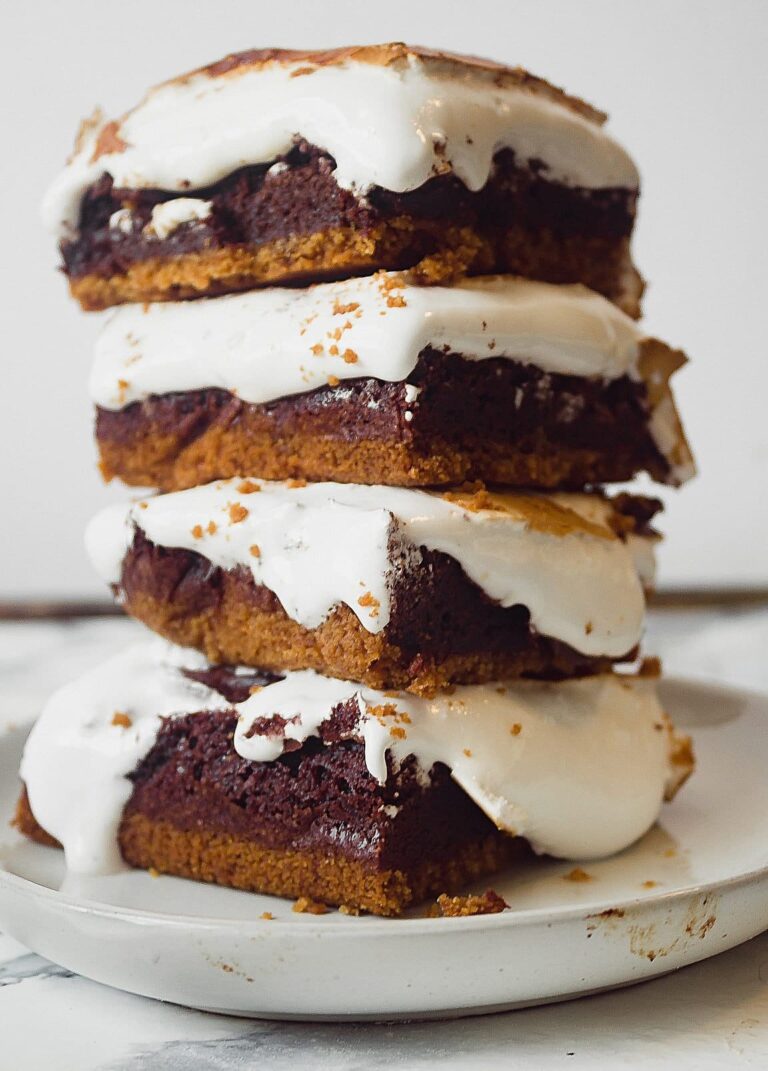 Recette de brownies S’mores – grillés et gluants !