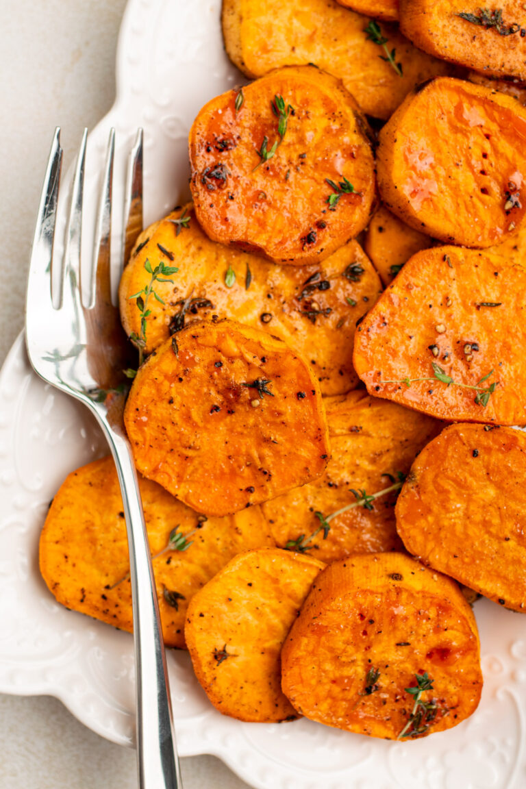 Tranches de patates douces au four – Olivia’s Kitchen