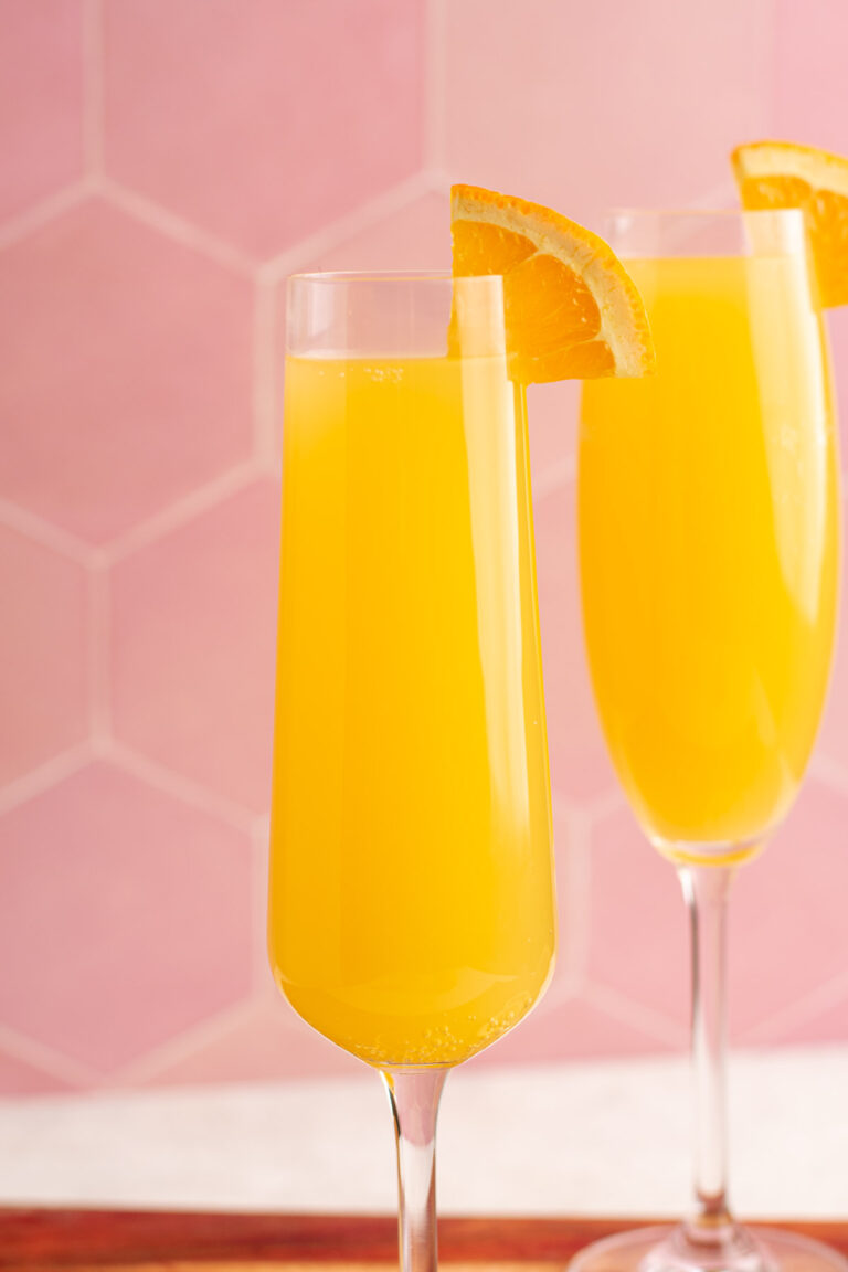 Mocktail au mimosa sans alcool – Olivia’s Kitchen