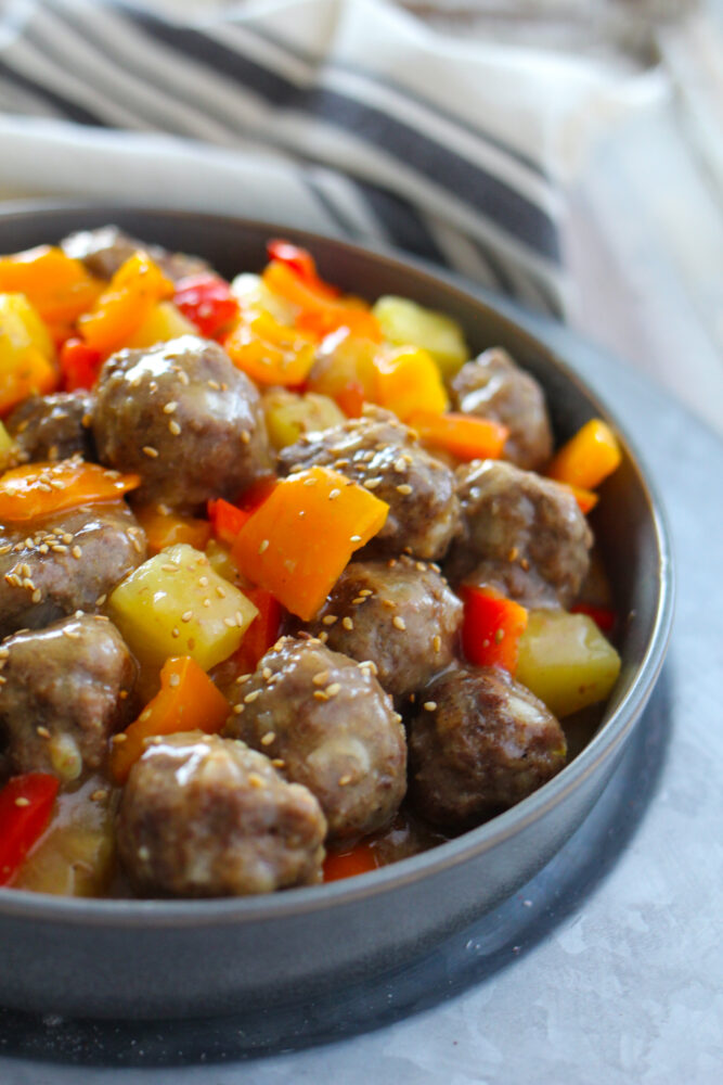 Boulettes de viande aigre-douces rapides et faciles
