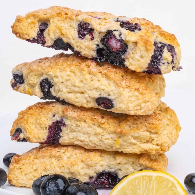 Scones végétaliens aux bleuets – Vegan à bord