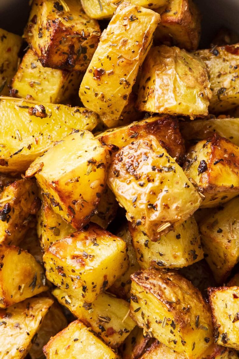 Meilleures pommes de terre rôties à la friteuse de 15 minutes