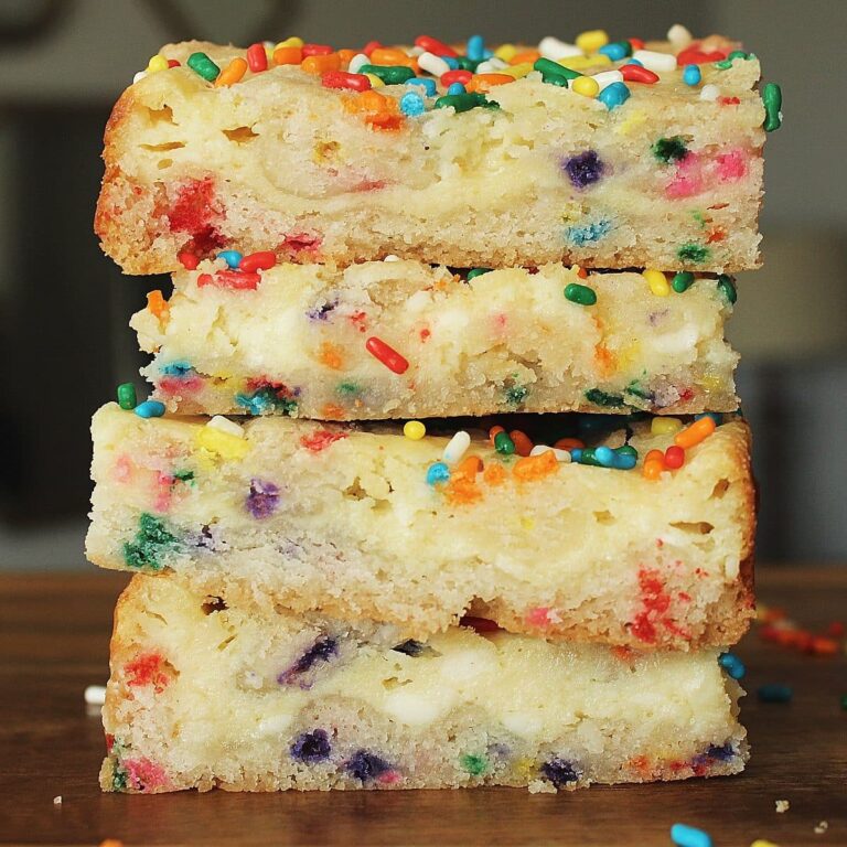 Recette Funfetti Cheesecake Bars – Bar des desserts faciles
