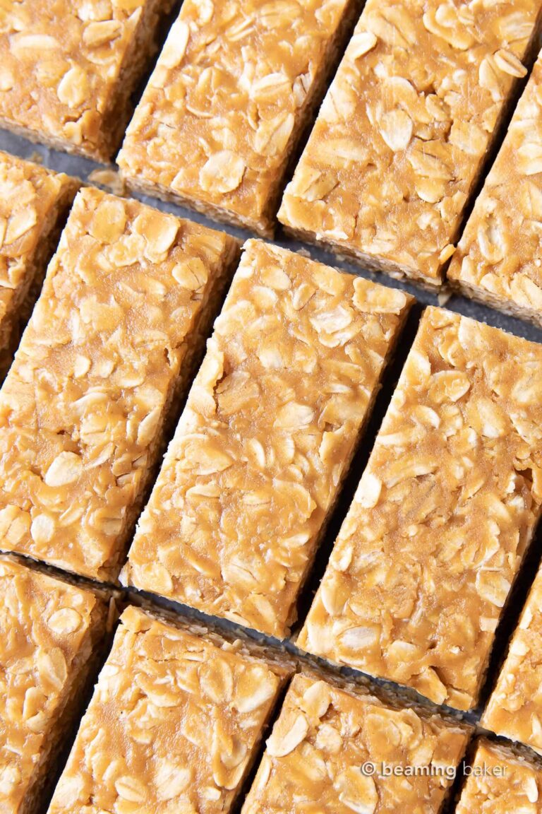 Barres granola au beurre d’arachide – 3 ingrédients!
