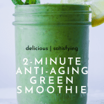 Smoothie de chou frisé avec ananas et collagène