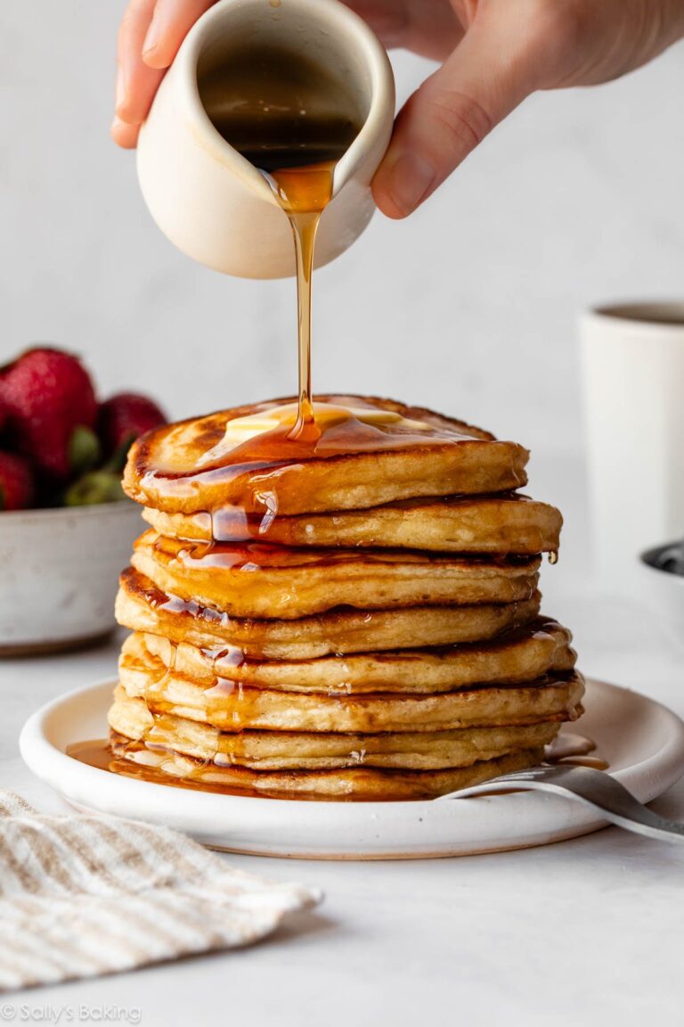 Mes meilleures crêpes de babeurre moelleuses