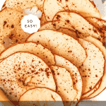 Recette de chips de pomme – Coups de pomme au four dans le four